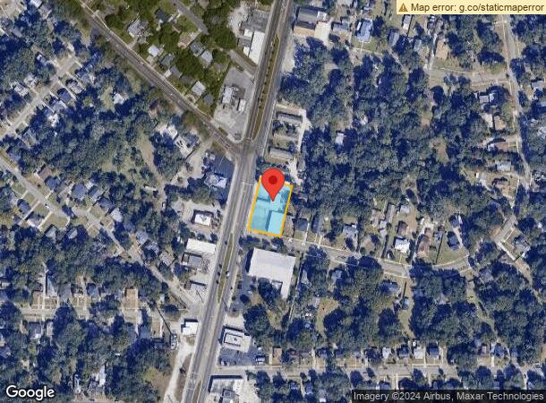  6615 N Main St, Jacksonville, FL Parcel Map