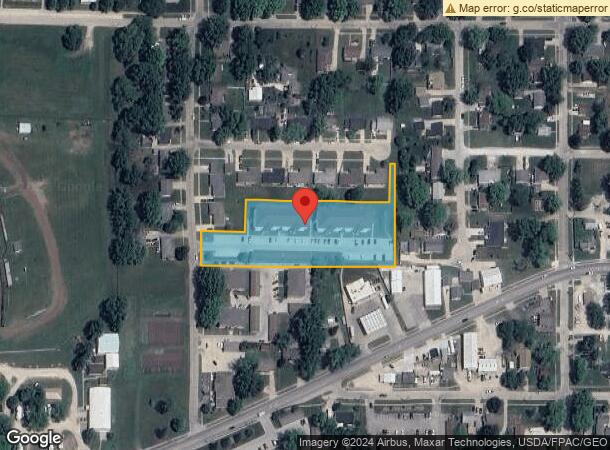  208 S J St, Indianola, IA Parcel Map