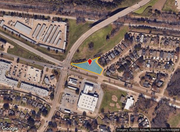  1301 E Glen Blvd, Mesquite, TX Parcel Map