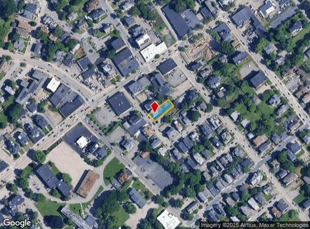 5 Allen St, Worcester, MA Parcel Map