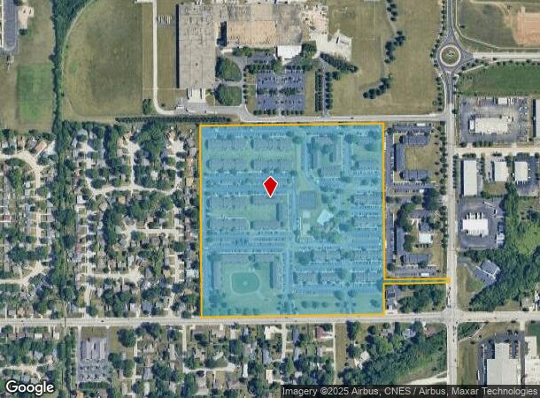  3086 Pheasant Run Dr, Lafayette, IN Parcel Map