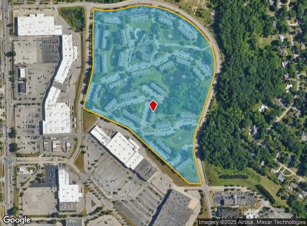 600 N Center Dr Nw, Grand Rapids, MI Parcel Map