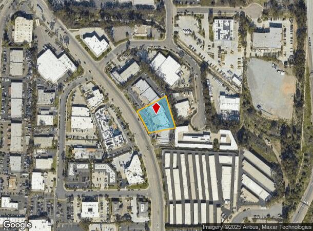  9535 Kearny Villa Rd, San Diego, CA Parcel Map