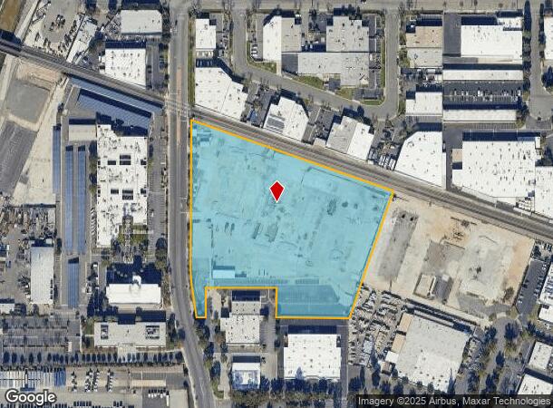 759 N Eckhoff St, Orange, CA Parcel Map
