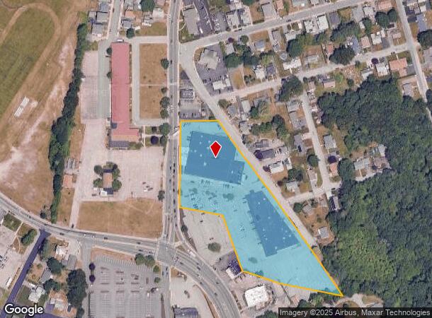1400 Park Ave, Woonsocket, RI Parcel Map