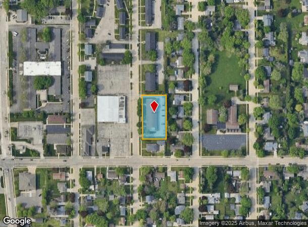  1820 Grove St, Oshkosh, WI Parcel Map