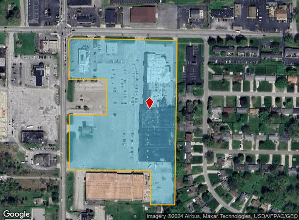  1705-1739 S Raccoon Rd, Youngstown, OH Parcel Map