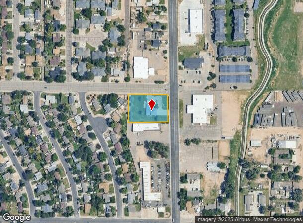  3401 11Th Ave, Evans, CO Parcel Map