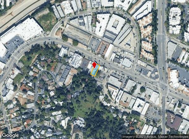  11112 Ventura Blvd, Studio City, CA Parcel Map