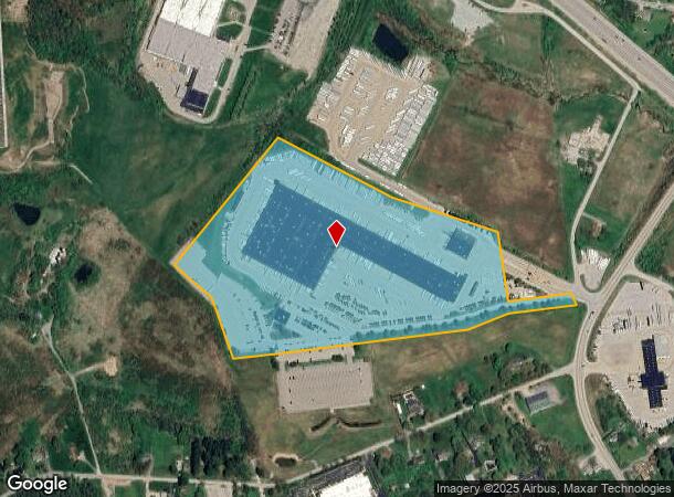521 N Center Ave, Hunker, PA Parcel Map
