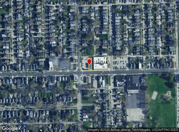  1407 Starr Ave, Toledo, OH Parcel Map