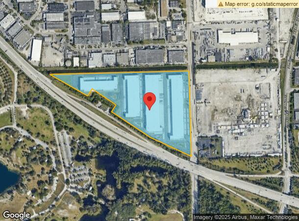  12700 Nw 42Nd Ave, Opa Locka, FL Parcel Map