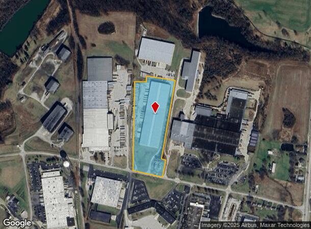 940 Withrow Ct, Bardstown, KY Parcel Map