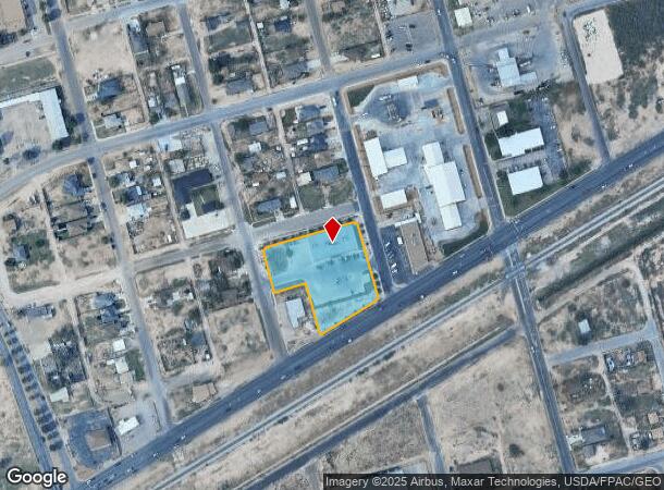  1305 E Front St, Midland, TX Parcel Map