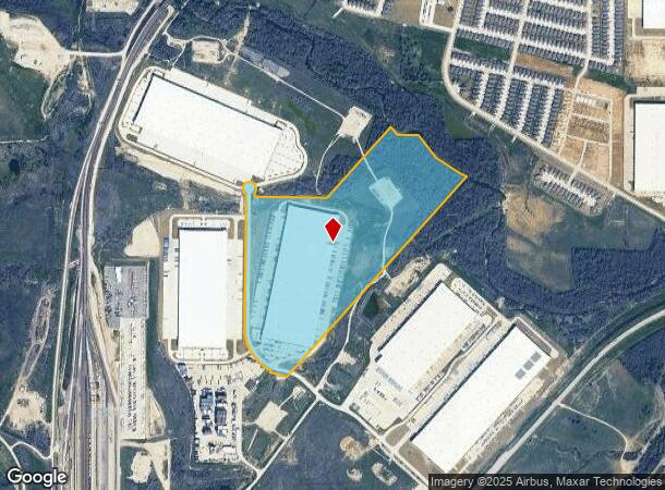  1201 Bold Ruler Rd, Justin, TX Parcel Map