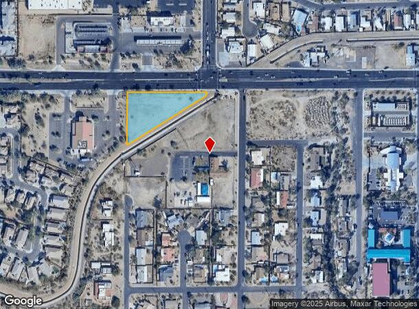 7606 S 41St St, Phoenix, AZ Parcel Map