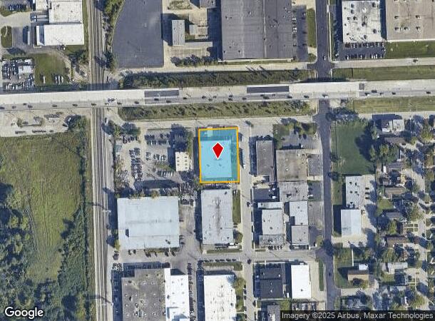 2600 W Cermak Rd, Broadview, IL Parcel Map