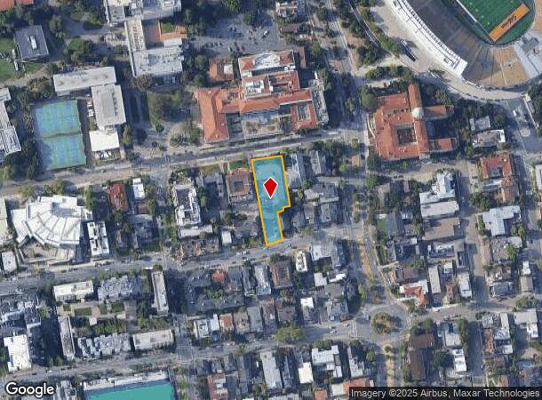  2728 Bancroft Way, Berkeley, CA Parcel Map