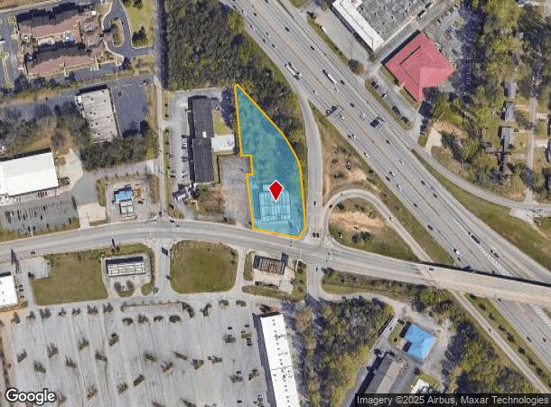 1203 Bush River Rd, Columbia, SC Parcel Map