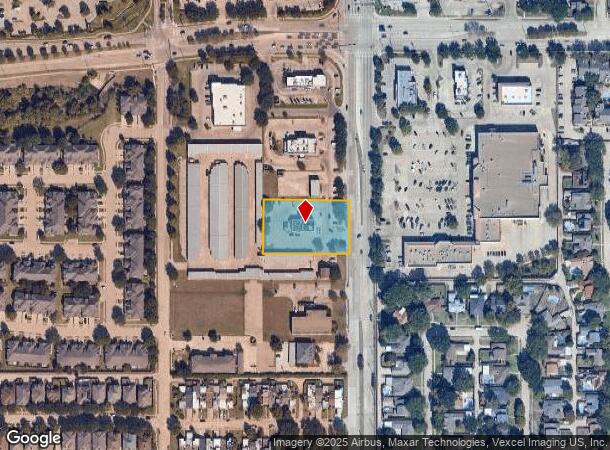 4105 N Josey Ln, Carrollton, TX Parcel Map