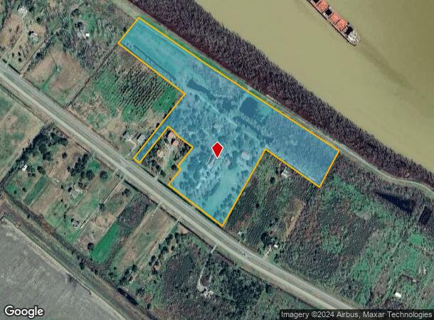  21997 Highway 23, Port Sulphur, LA Parcel Map