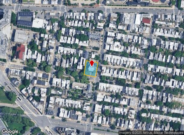  2201 Green St, Philadelphia, PA Parcel Map