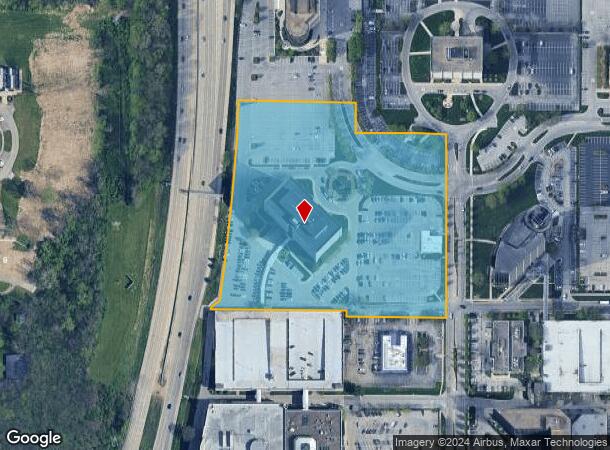  8900 Keystone Xing, Indianapolis, IN Parcel Map