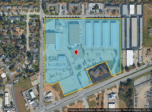 1350 W Euless Blvd, Euless, TX Parcel Map