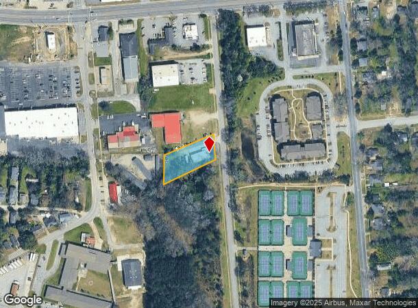1003 Gordon St, Camden, SC Parcel Map