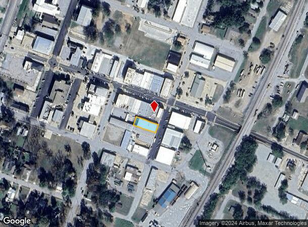  135 S Ohio Ave, Atoka, OK Parcel Map