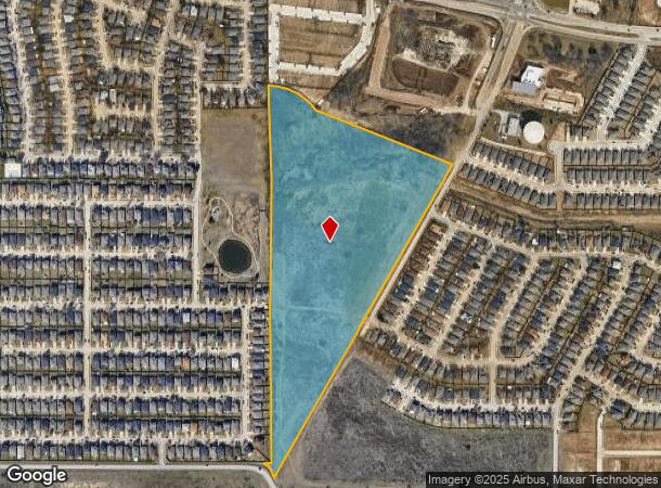  2450 N Crowley Cleburne Rd, Crowley, TX Parcel Map
