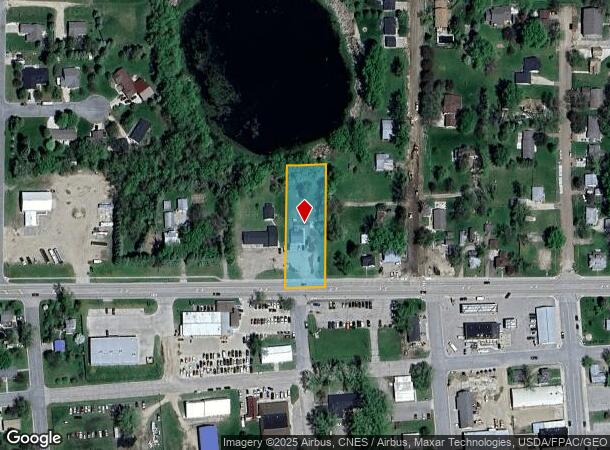  408 Pleasant Ave W, Atwater, MN Parcel Map