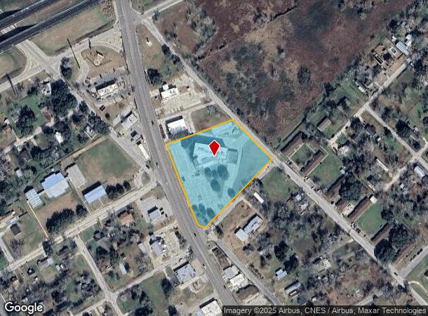  700 N Wells St, Edna, TX Parcel Map