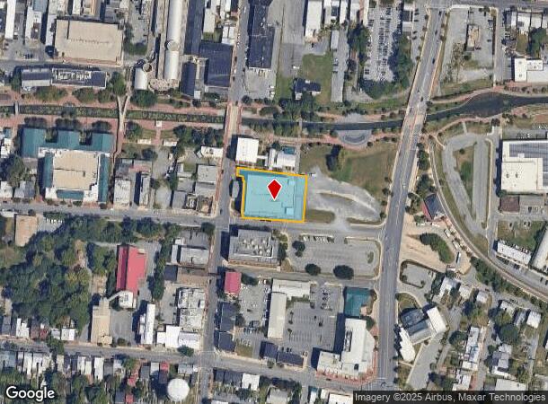 125 E All Saints St, Frederick, MD Parcel Map