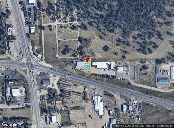 7515 E State Highway 86, Franktown, CO Parcel Map