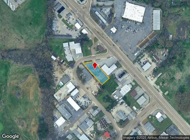  628 Chaney Dr, Collierville, TN Parcel Map