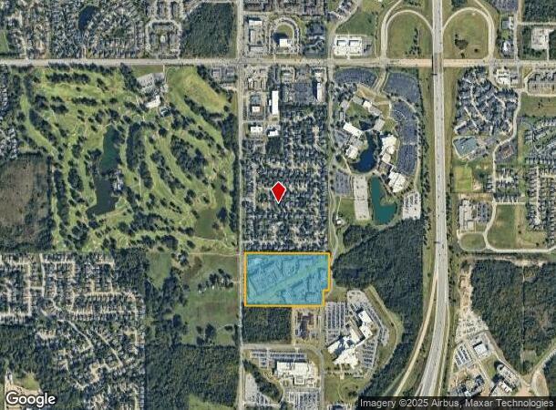  8601 S Mingo Rd, Tulsa, OK Parcel Map