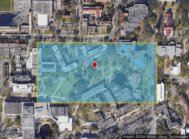  432 Newell Dr, Gainesville, FL Parcel Map