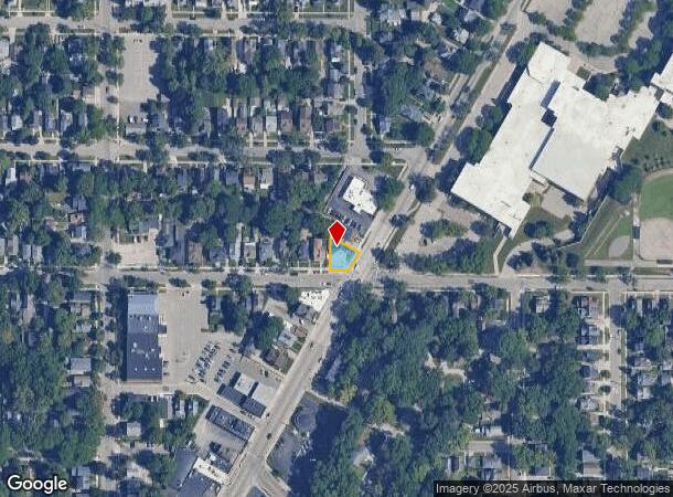  1601 Plainfield Ave Ne, Grand Rapids, MI Parcel Map
