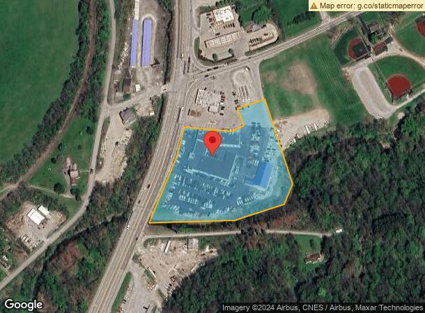  2551 Memorial Blvd, Connellsville, PA Parcel Map