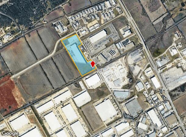 9870 Doerr Ln, Schertz, TX Parcel Map