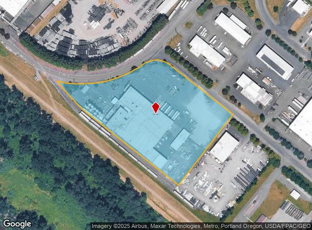  3728 Grant St, Washougal, WA Parcel Map