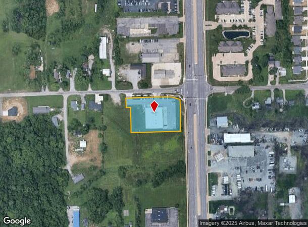 1705 W Till Rd, Fort Wayne, IN Parcel Map