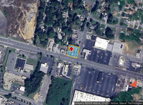  2054 N Church St, Burlington, NC Parcel Map