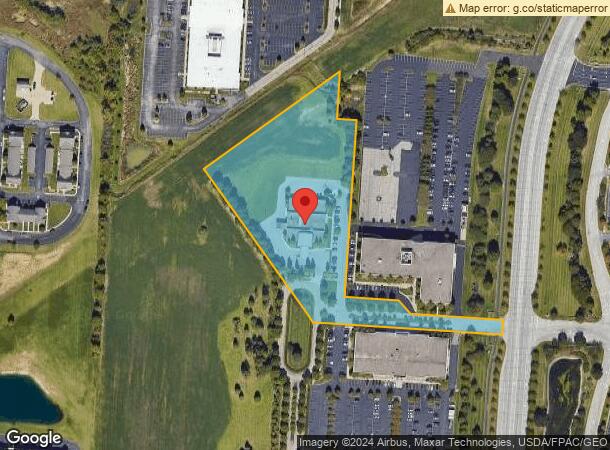  6520 W Campus Oval, New Albany, OH Parcel Map