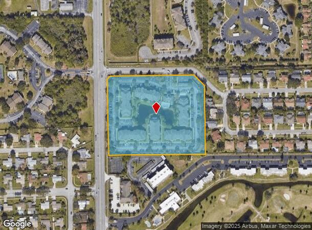  2905 Kemblewick Dr, Melbourne, FL Parcel Map