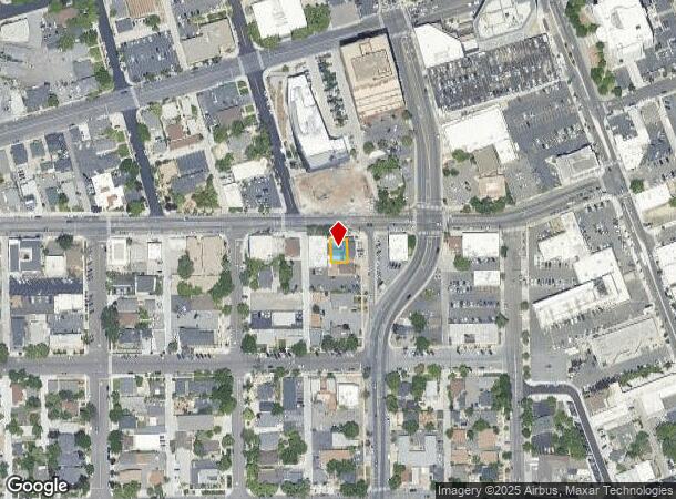  214 California Ave, Reno, NV Parcel Map