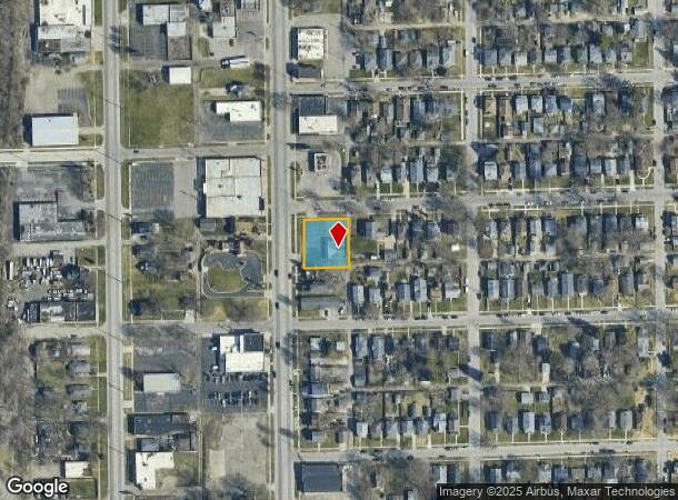  2718 S Michigan St, South Bend, IN Parcel Map