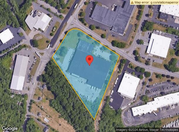  25 Myles Standish Blvd, Taunton, MA Parcel Map