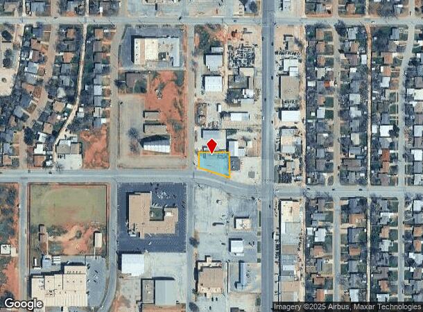  3050 N 10Th St, Abilene, TX Parcel Map